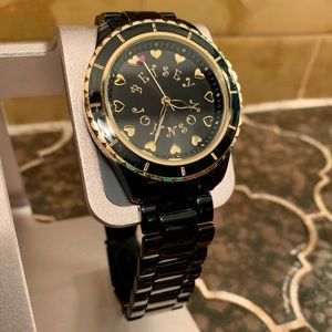 Betsey Johnson Stainless Steel Watch